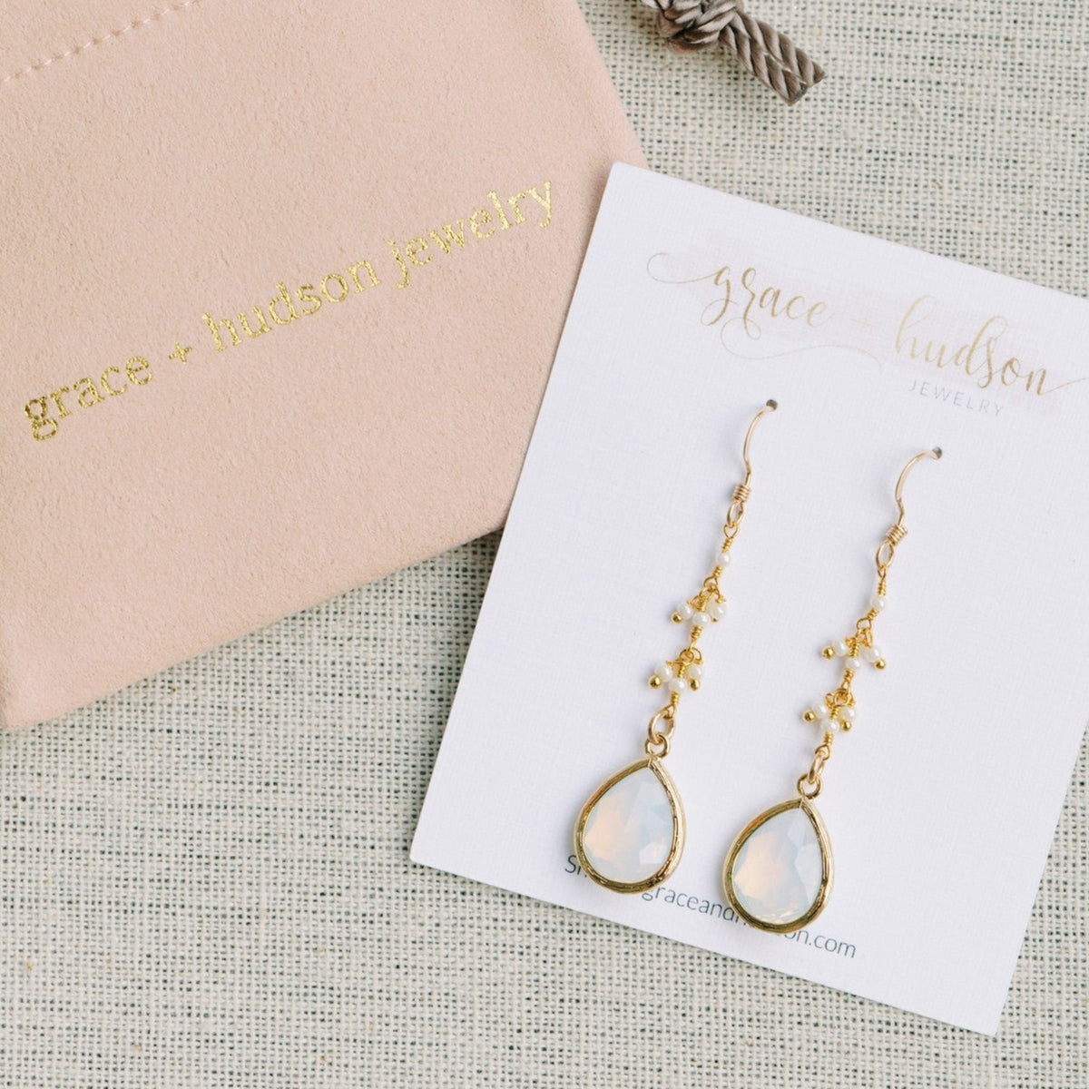 Earrings– grace + hudson