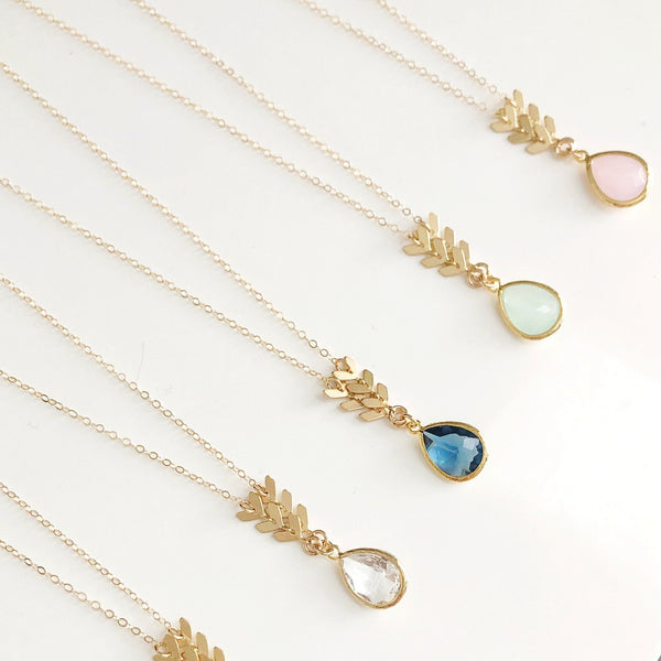 The Elizabeth Necklace (available in 19 colors)