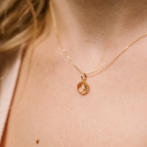 The Lily Necklace (Available in 9 colors)